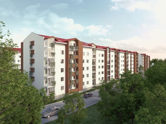 bloc de apartamente