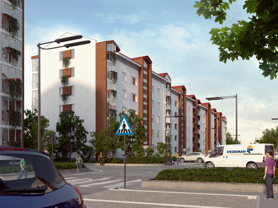 bloc de apartamente
